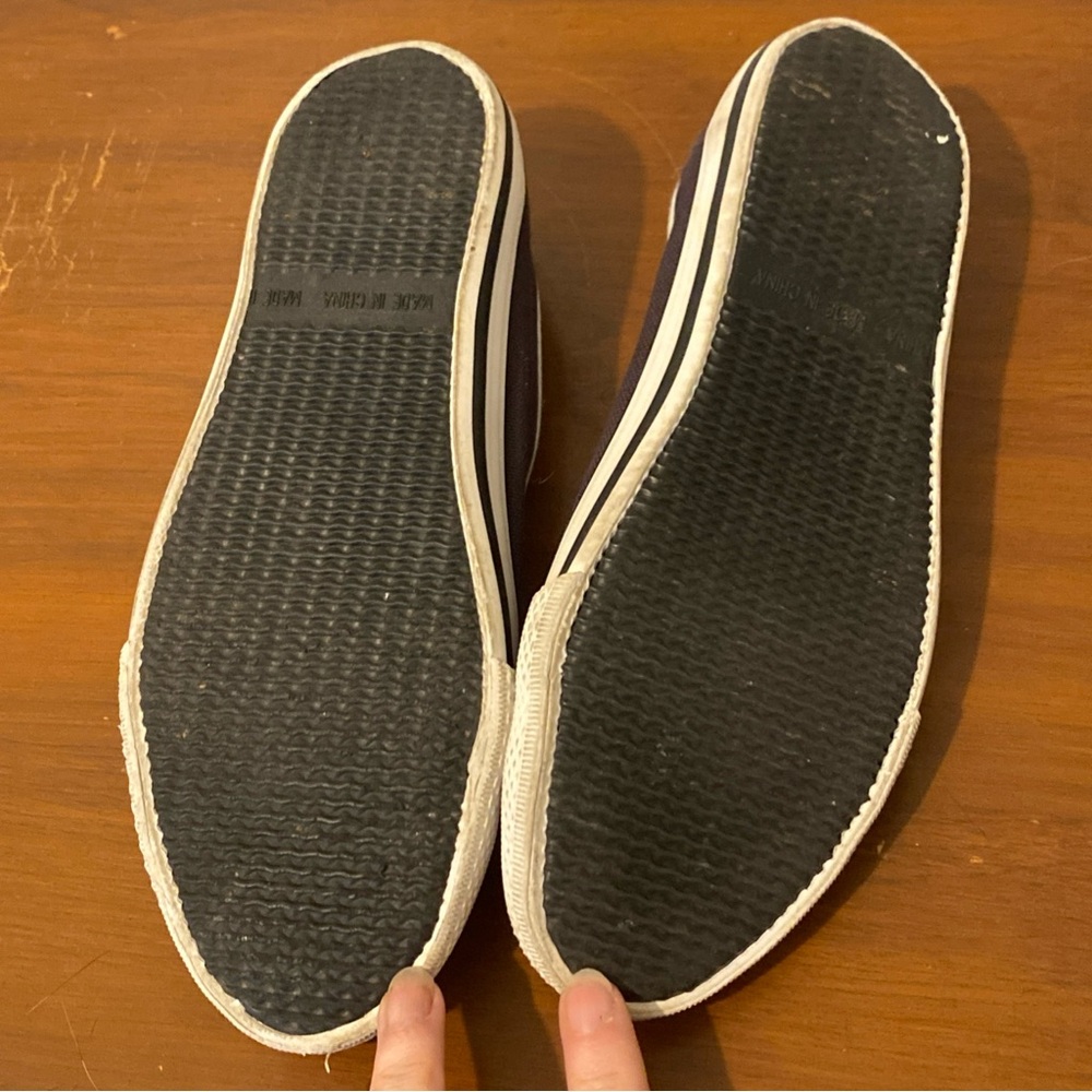 Longchamp Le Pilage Women's Grey and White Ballet Flat Shoes Women’s Size 6 - Picture 9 of 11